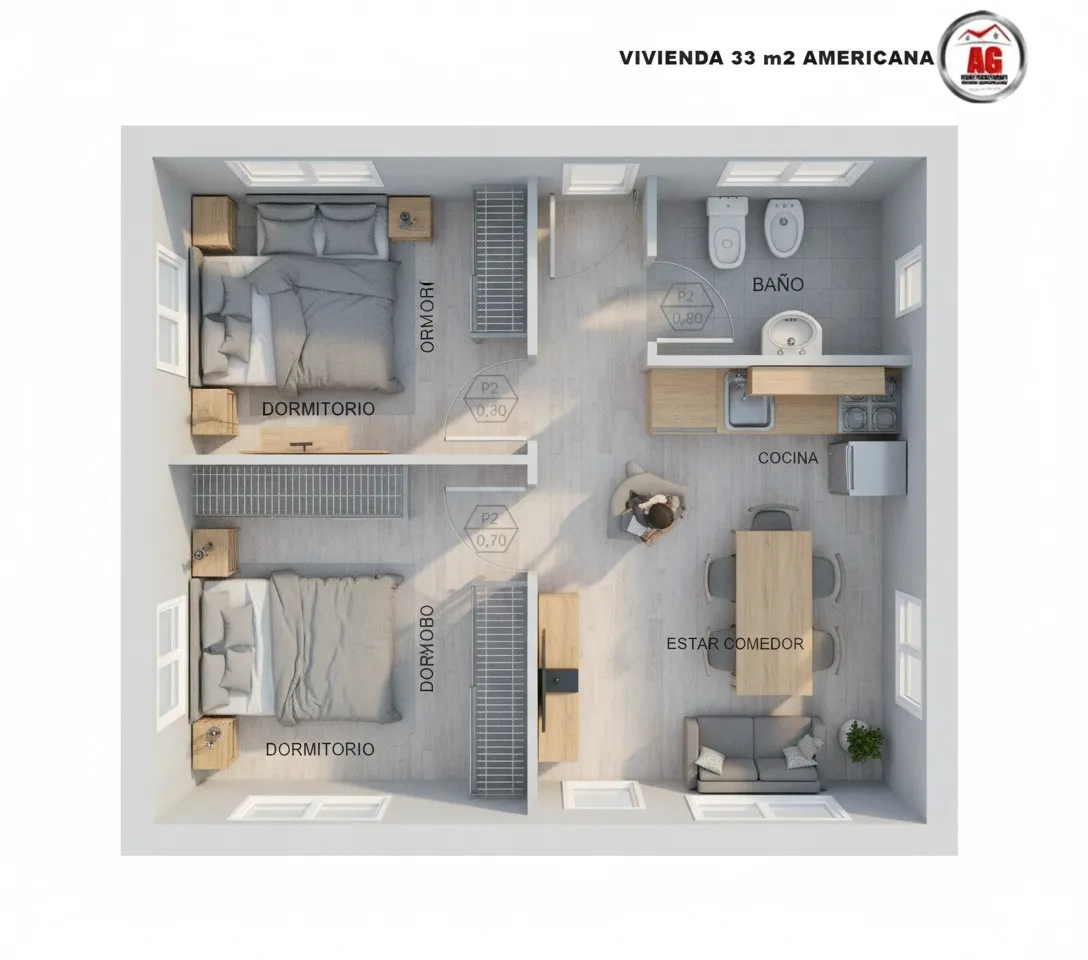 Ejemplo de Plano Arquitectónico 2